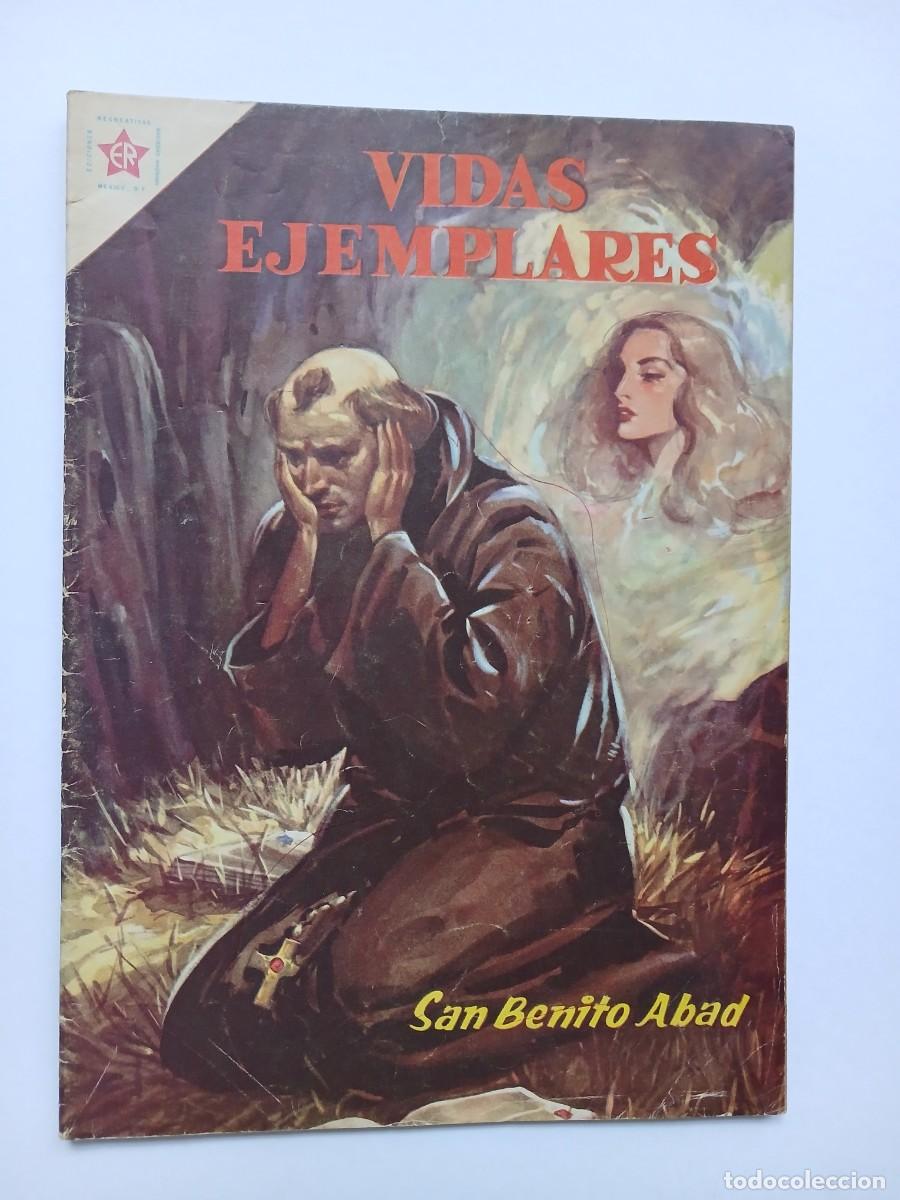 Tebeos: Vidas Ejemplares n&deg; 115 (1961) - San Benito Abad! - original editorial Novaro