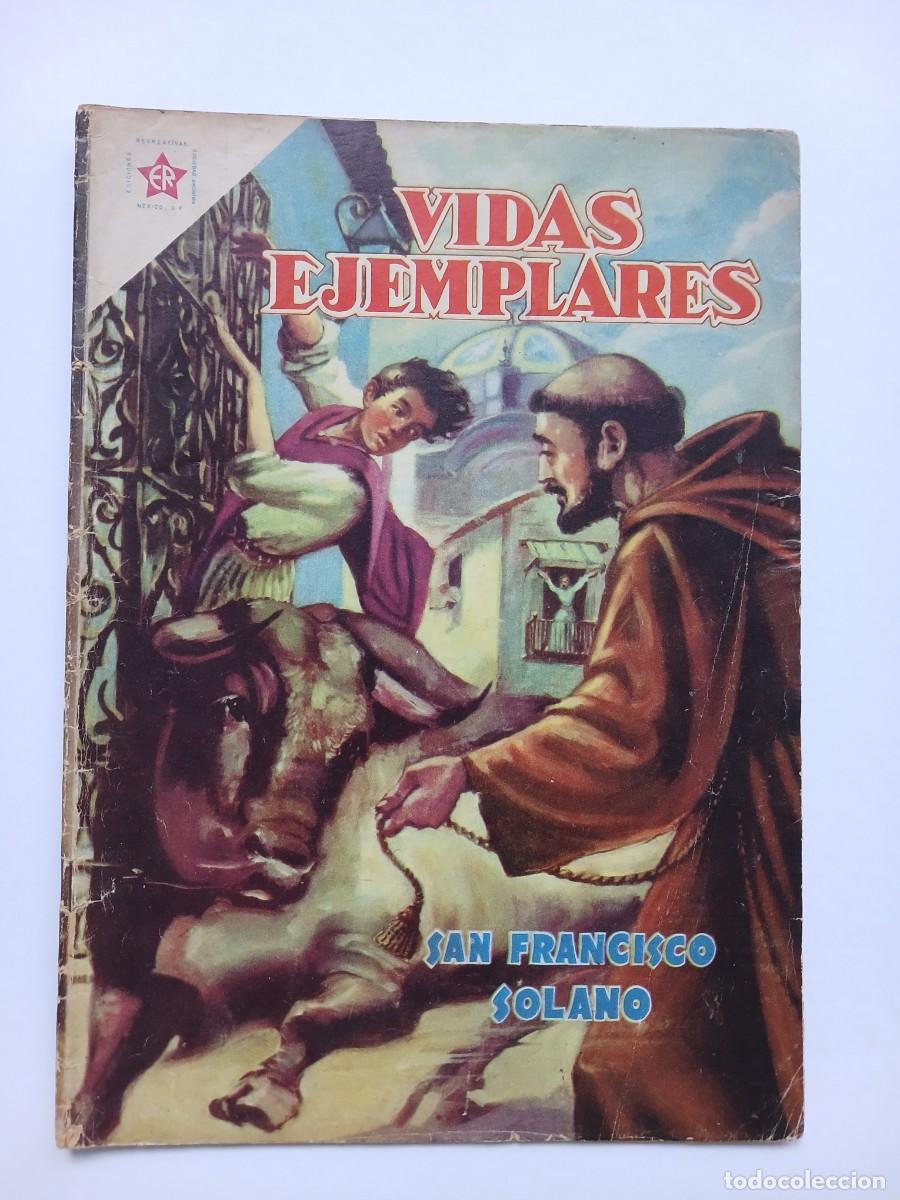 Tebeos: Vidas Ejemplares n&deg; 119 (1962) - San Francisco Solano! - original editorial Novaro