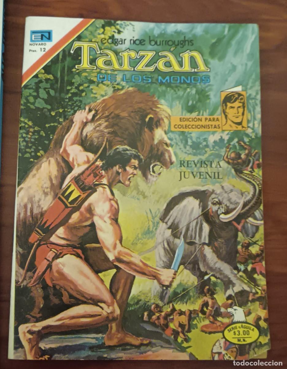 Tebeos: TARZ&Aacute;N DE LOS MONOS EDGAR RICE BURROUGHS SERIE &Aacute;GUILA A&Ntilde;O XXVI N&ordm; 2-513 2 OCTUBRE 1976