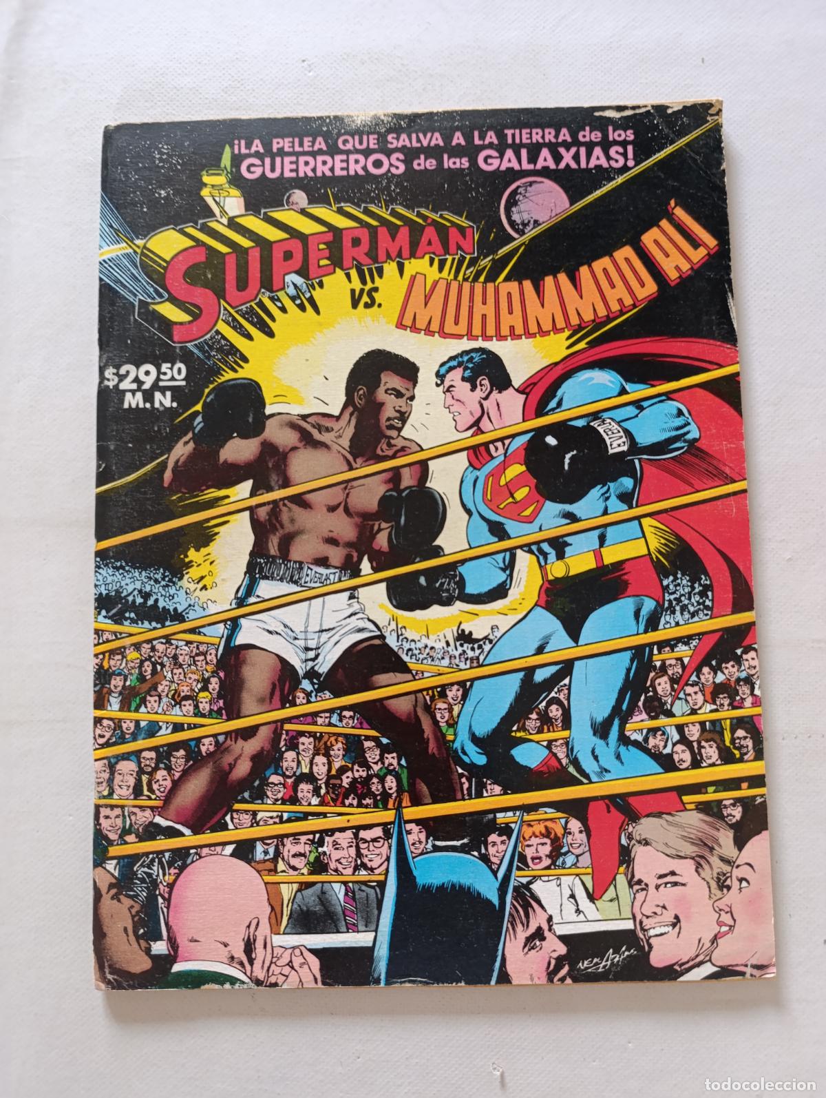 Tebeos: SUPERMAN VS. MUHAMMAD ALI - NEAL ADAMS - EDICION ESPECIAL FORMATO GIGANTE - NOVARO (IS)