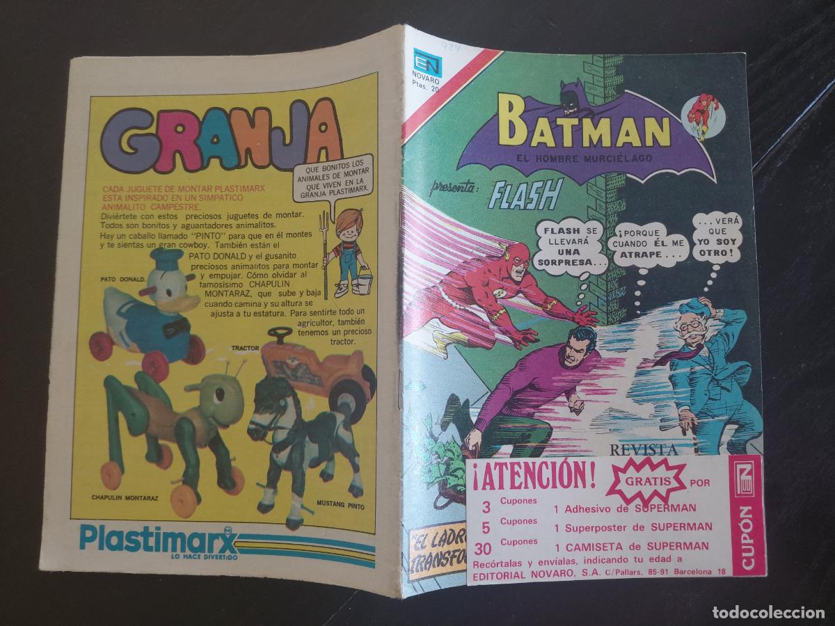 Tebeos: Batman Novaro N&ordm; 924 Flash