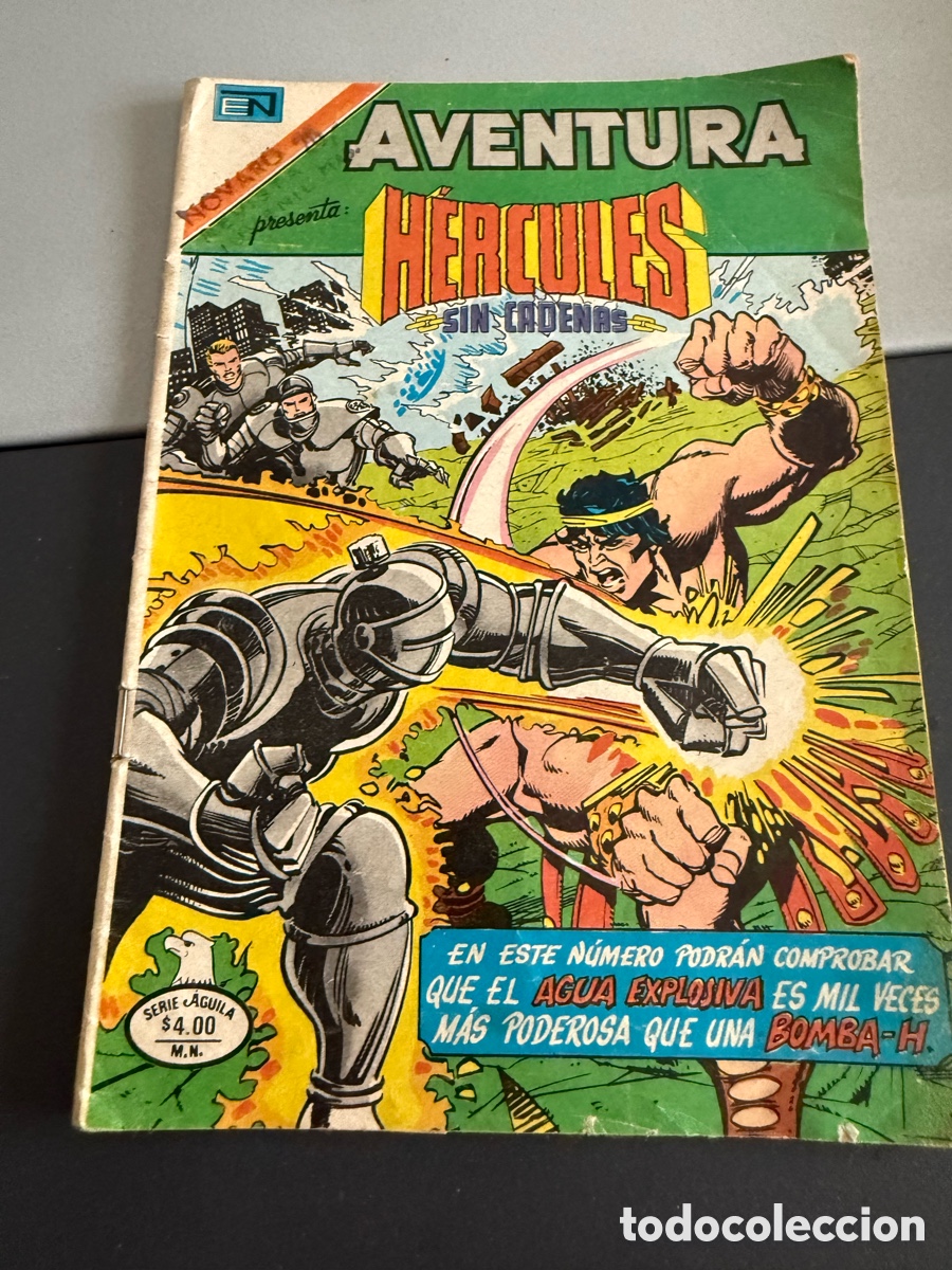 Tebeos: H&Eacute;RCULES SIN CADENAS. AVENTURA. NOVARO
