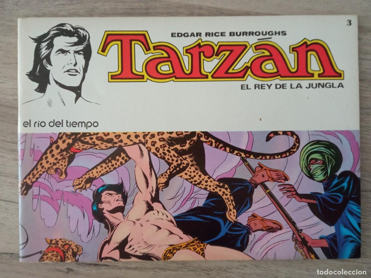 Tebeos: TARZAN, EL REY DE LA JUNGLA, N&ordm; 3, EL RIO DEL TIEMPO, NOVARO