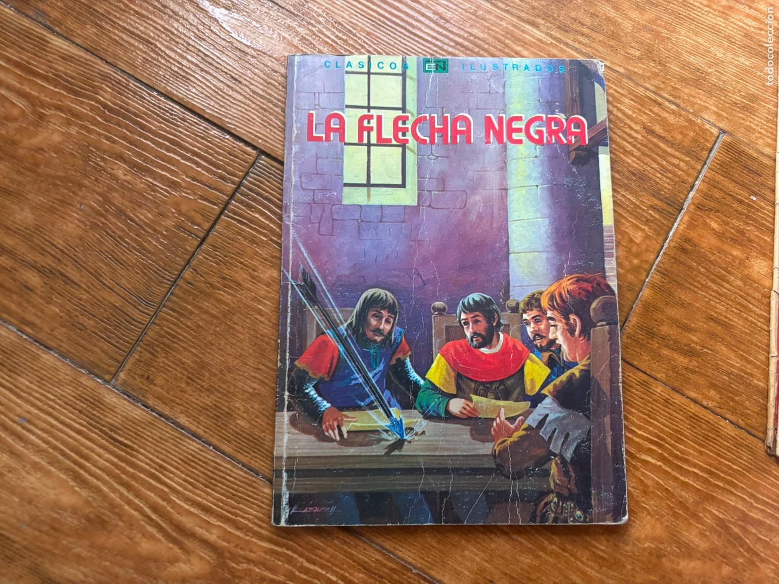 Tebeos: LA FLECHA NEGRA - CLASICOS ILUSTRADOS - EDITORIAL NOVARO