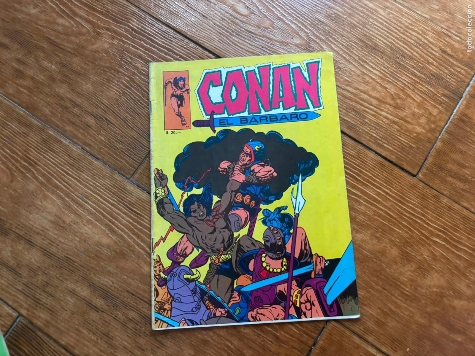 Tebeos: CONAN EL BARBARO N&ordm; 3 MARVEL COMICS 1971 EDITORA NACIONAL GABRIELA MISTRAL - CHILE