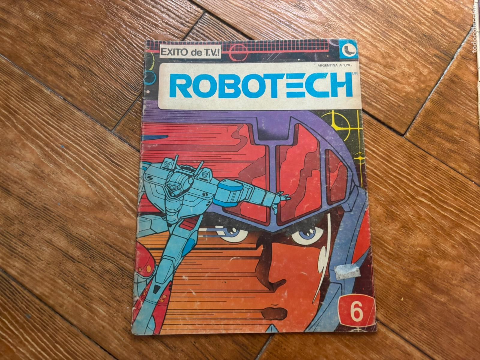 Tebeos: ROBOTECH N&ordm; 6 ARGENTINA