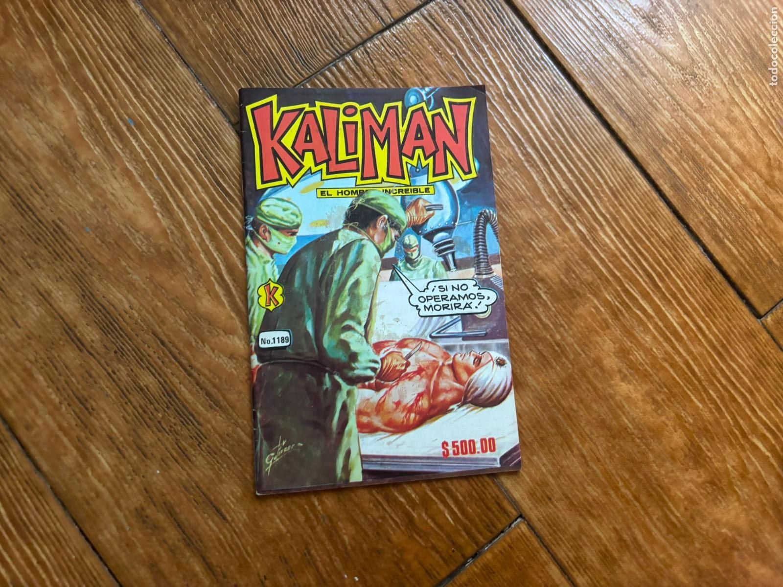 Tebeos: KALIMAN EL HOMBRE INCREIBLE N&ordm; 1189
