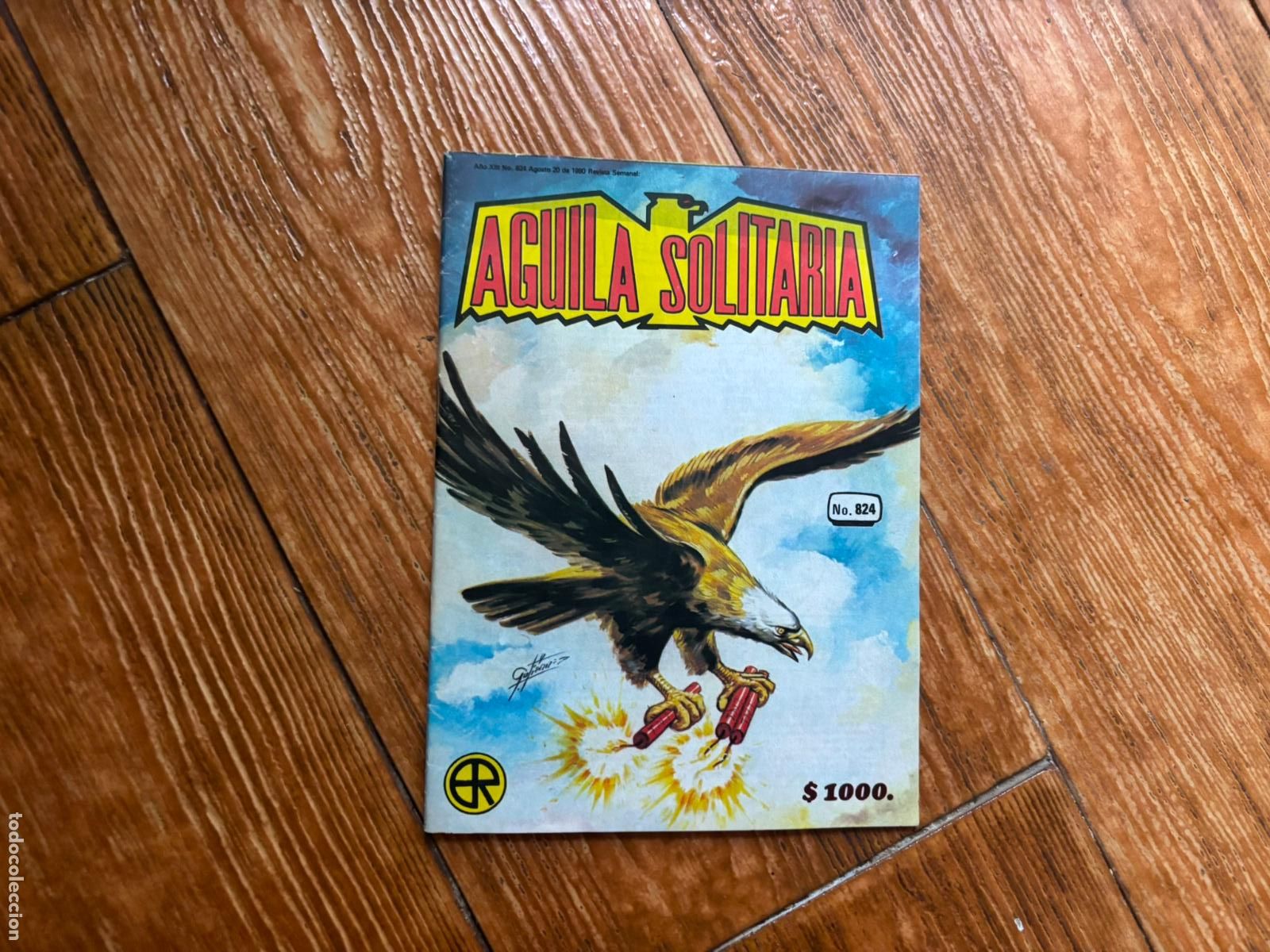 Tebeos: AGUILA SOLITARIA N&ordm; 824 EDICIONES CINCO
