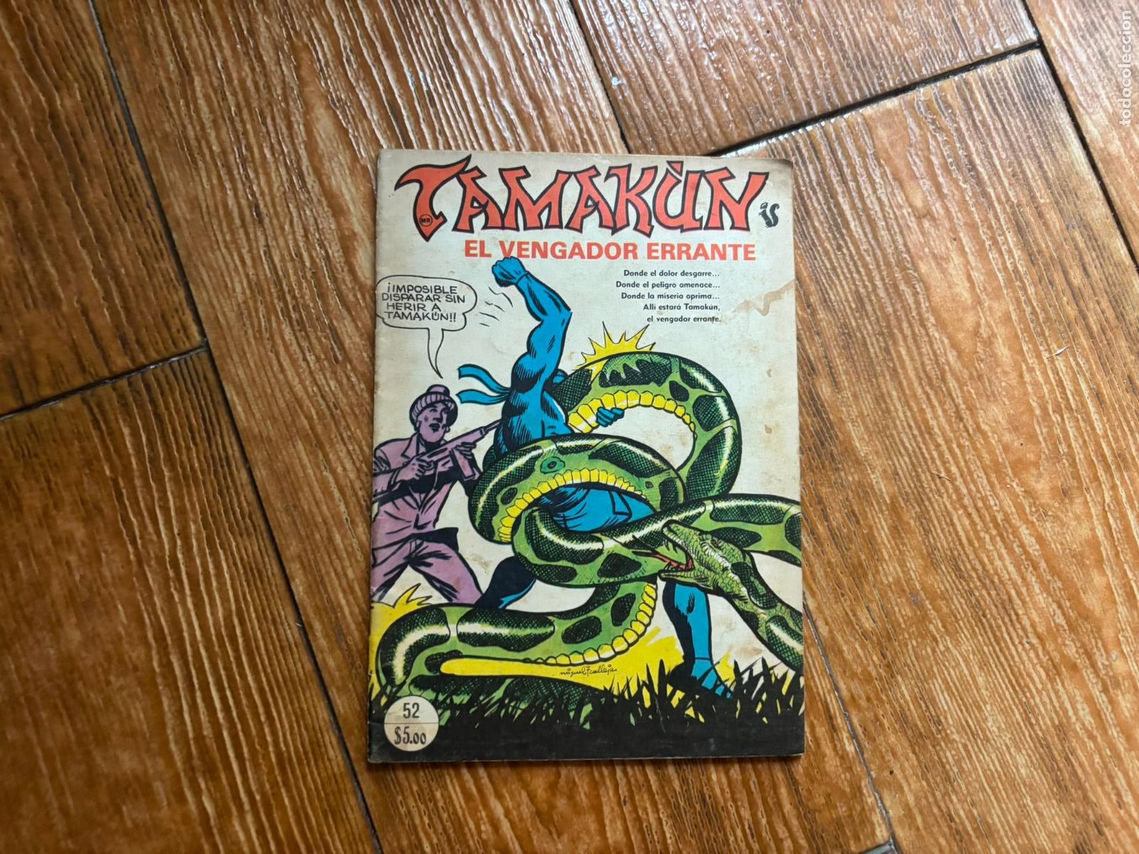 Tebeos: TAMAKUN EL VENGADOR ERRANTE N&ordm; 52