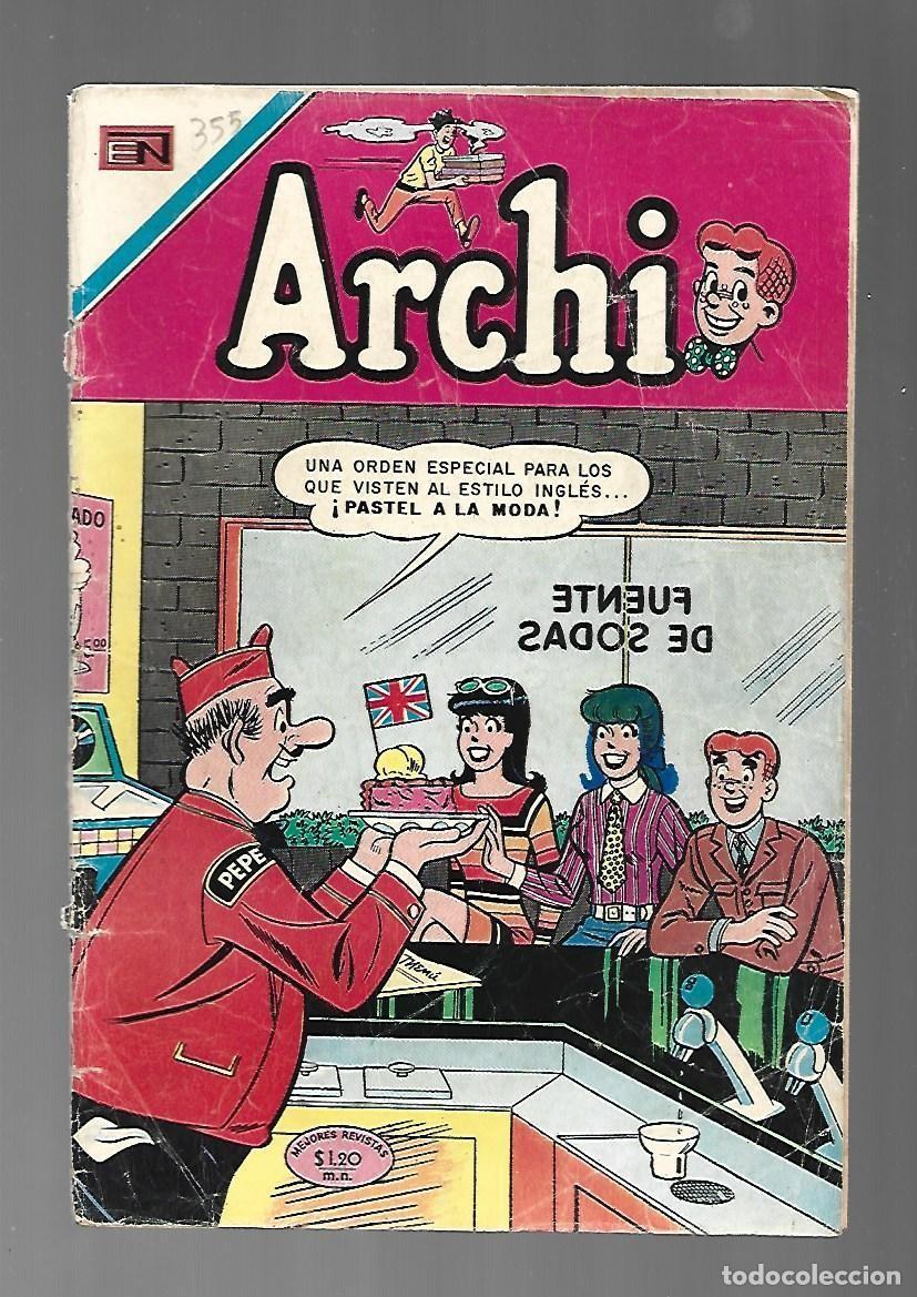 Tebeos: Archi, 355, 1969, Novaro