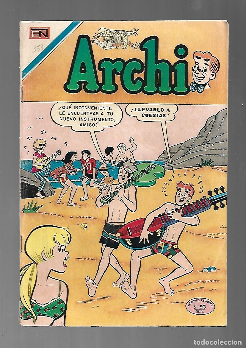 Tebeos: Archi, 353, 1969, Novaro, buen estado