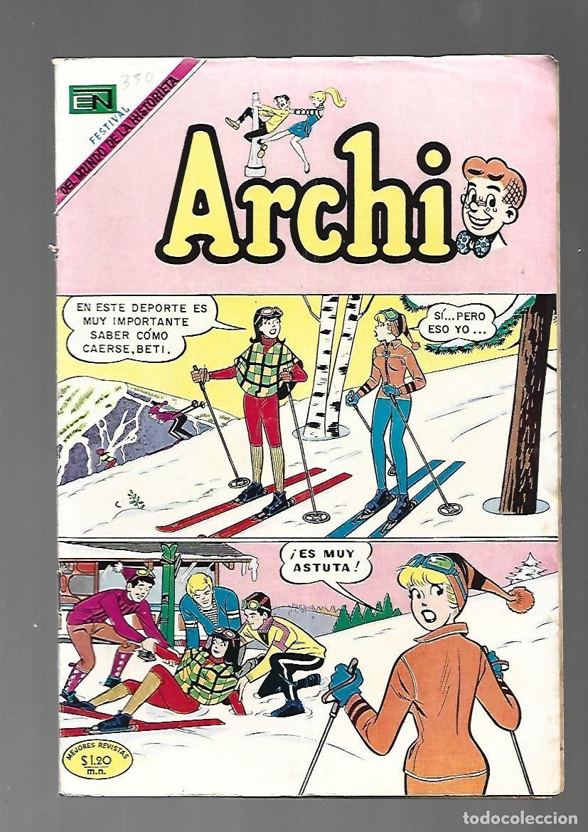Tebeos: Archi, 350, 1969, Novaro, buen estado