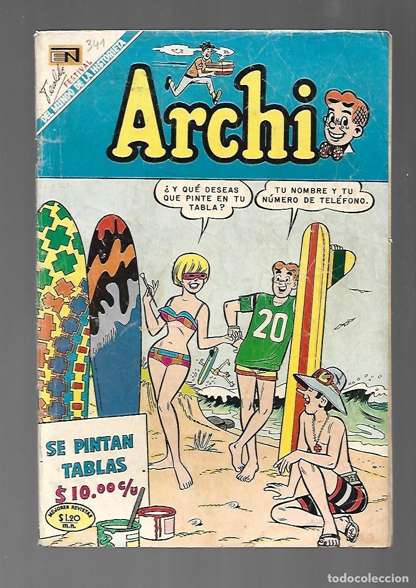 Tebeos: Archi, 341, 1969, Novaro, buen estado