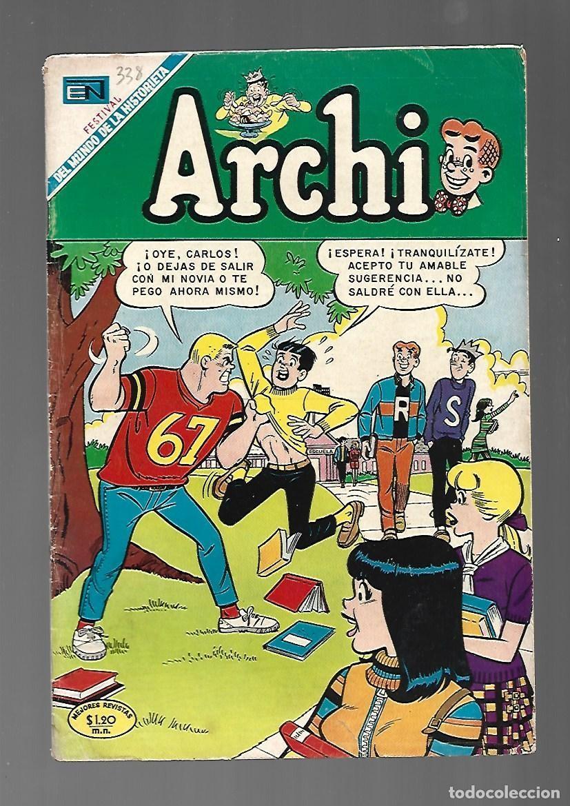 Tebeos: Archi, 338, 1969, Novaro, buen estado