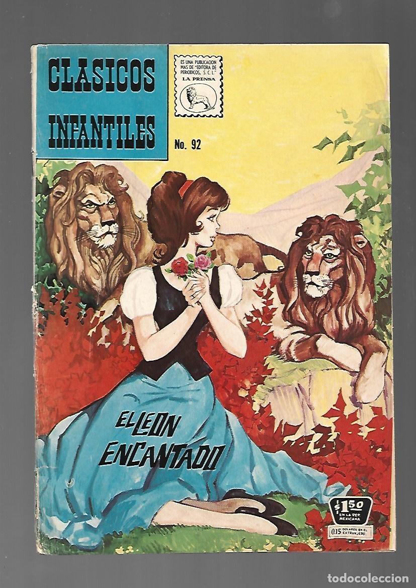 Tebeos: Cl&aacute;sicos infantiles, 92: el le&oacute;n encantado, 1967, La Prensa.