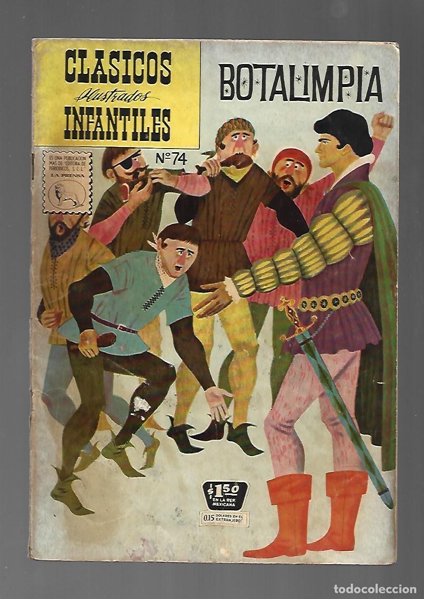Tebeos: Cl&aacute;sicos ilustrados infantiles, 74: Botalimpia, 1962, La Prensa, buen estado