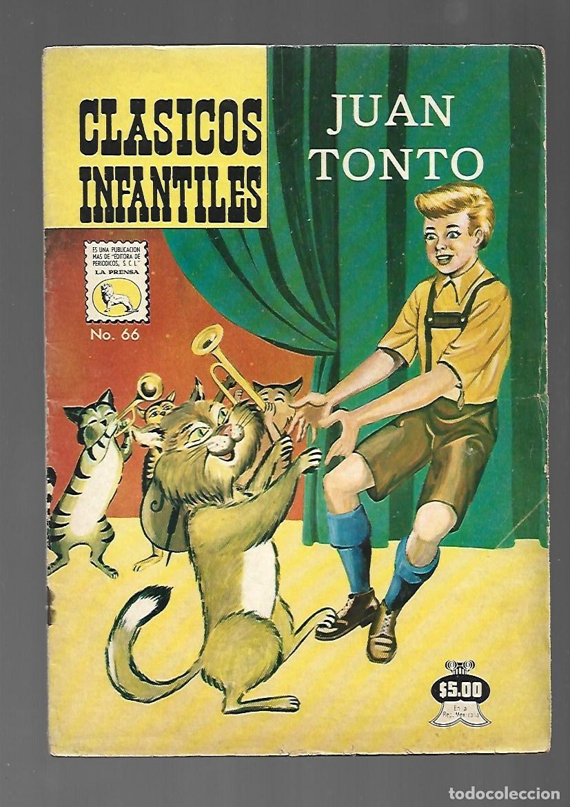 Tebeos: Cl&aacute;sicos infantiles, 66: Juan tonto, 1974, La Prensa, buen estado
