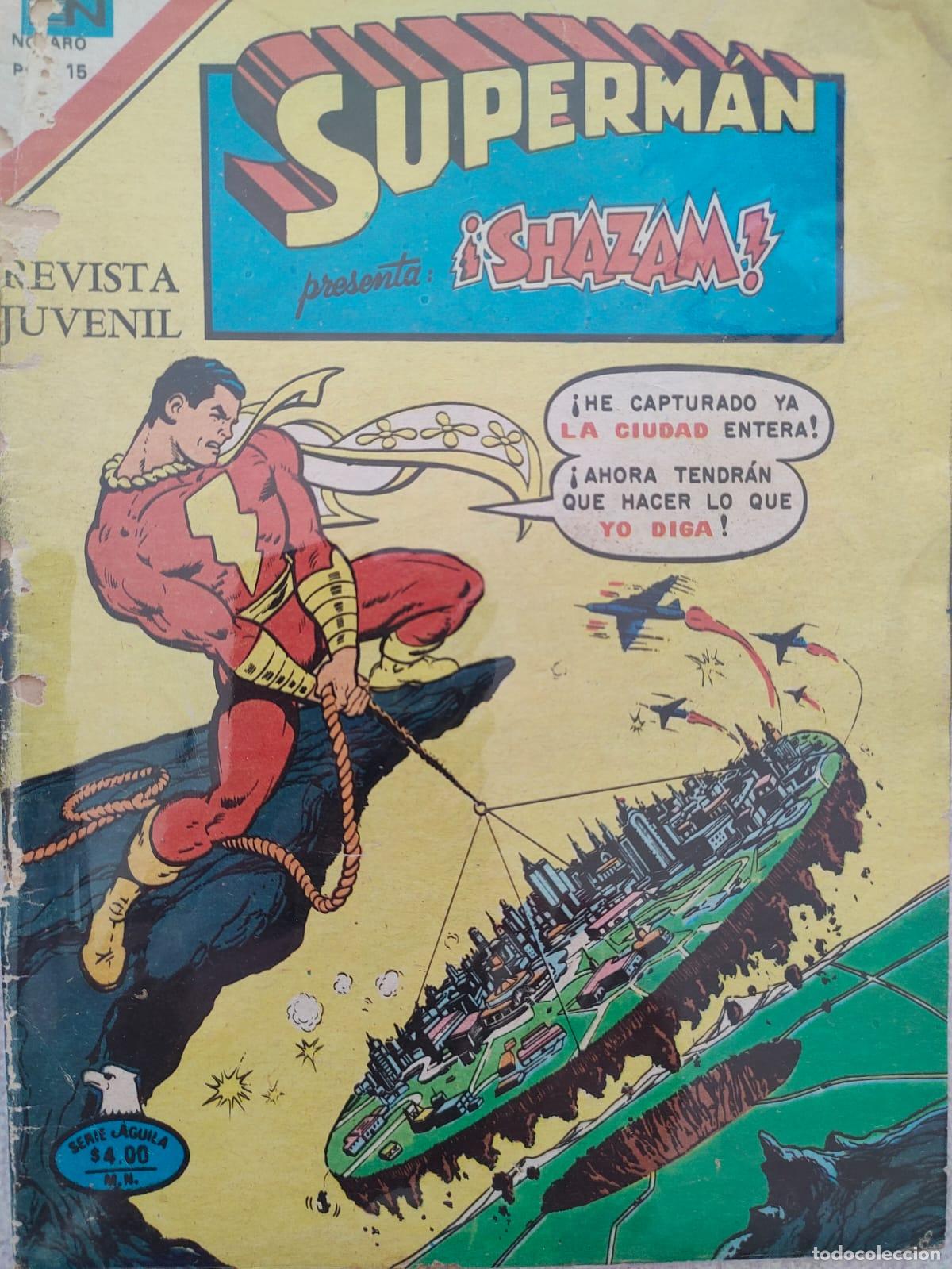 Tebeos: SUPERMAN NOVARO NUMERO 1115 A&Ntilde;O XXV
