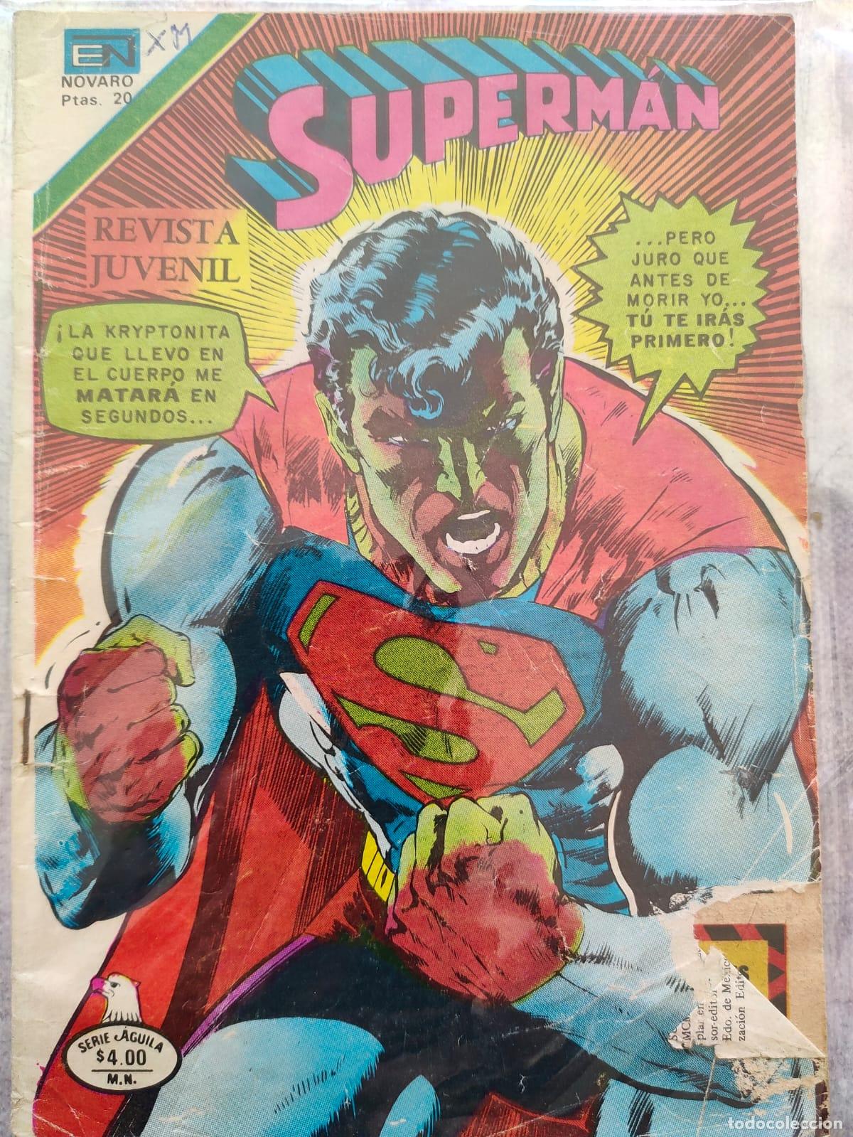 Tebeos: SUPERMAN NOVARO NUMERO 1198 A&Ntilde;O XXVII