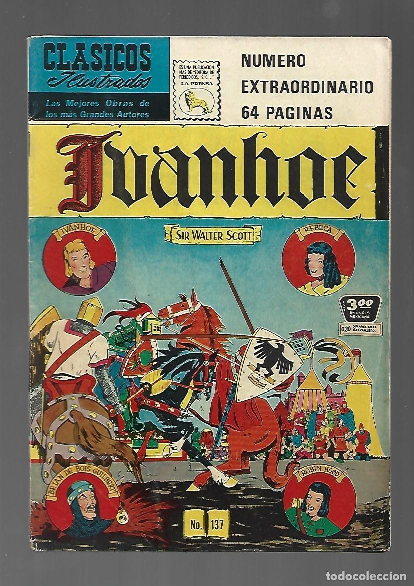 Tebeos: Cl&aacute;sicos ilustrados, 137: Ivanhoe, 1967, La Prensa, muy buen estado