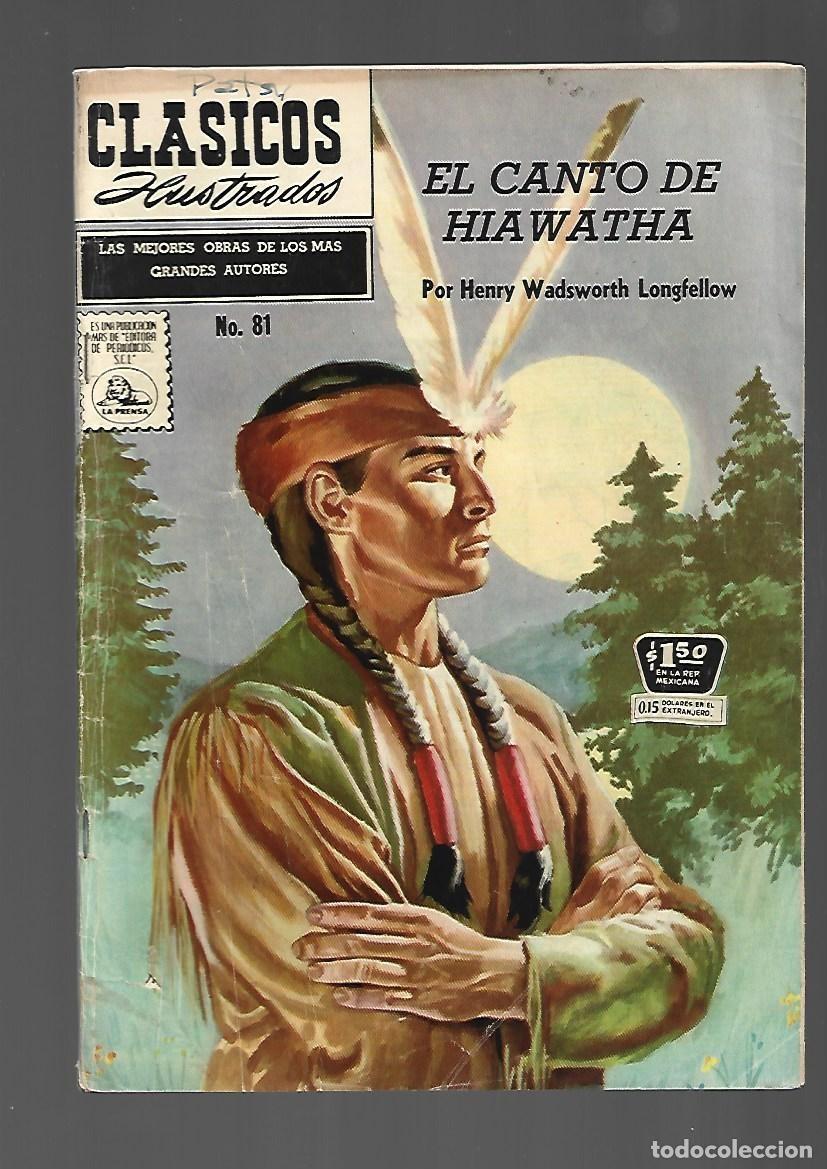 Tebeos: Cl&aacute;sicos ilustrados, 81: el canto de Hiawatha 1959, La Prensa, buen estado