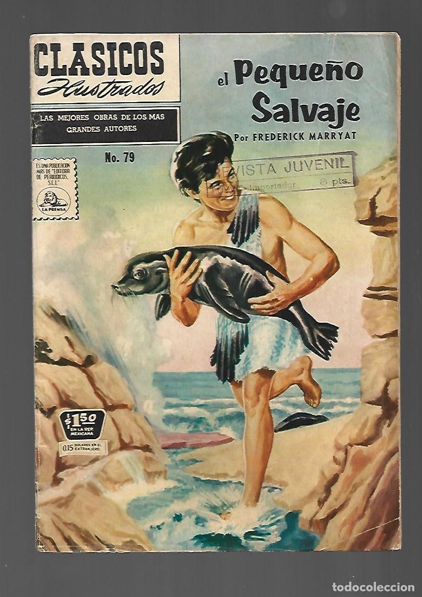 Tebeos: Cl&aacute;sicos ilustrados, 79: el peque&ntilde;o salvaje 1958, La Prensa, buen estado