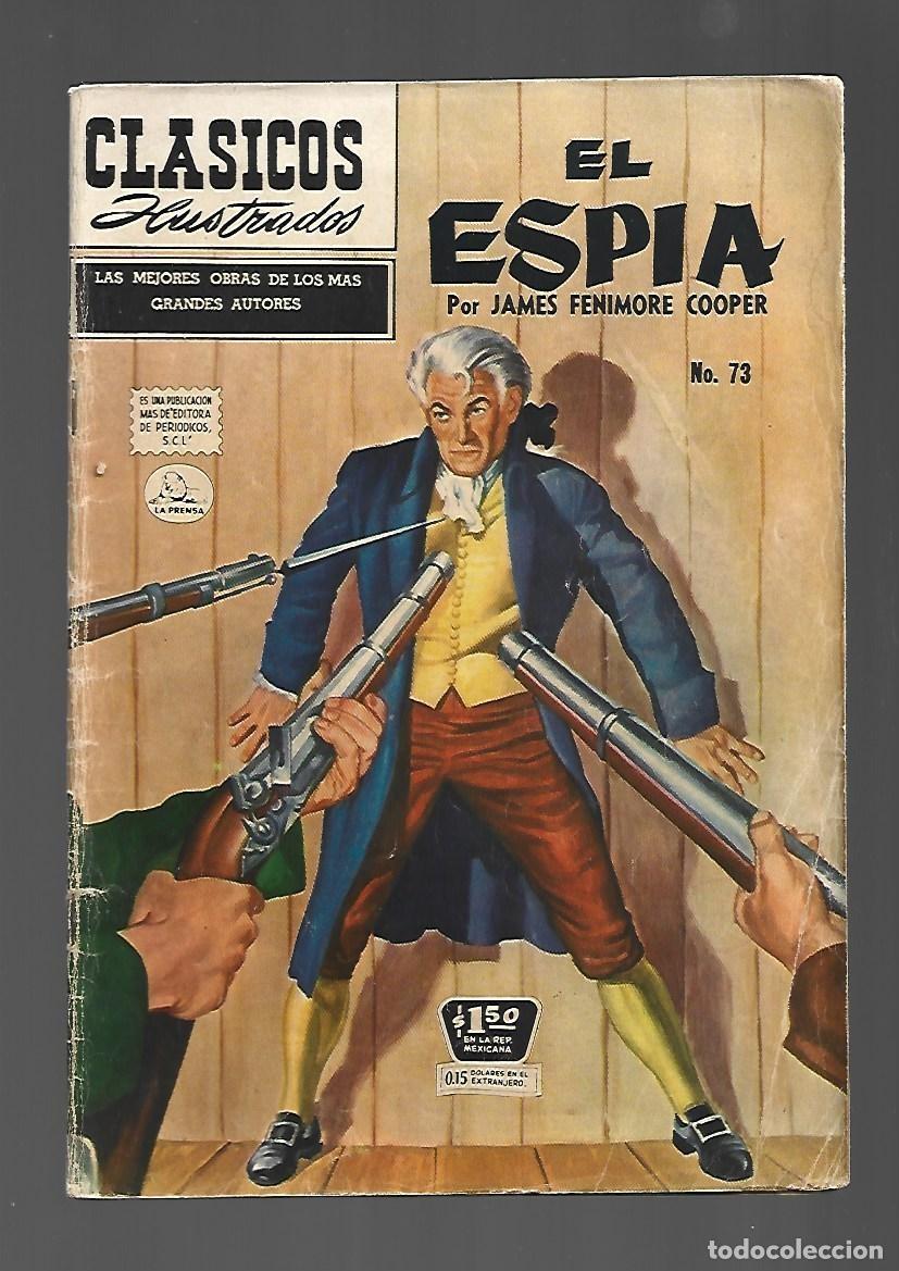 Tebeos: Cl&aacute;sicos ilustrados, 73: el espia 1958, La Prensa, buen estado
