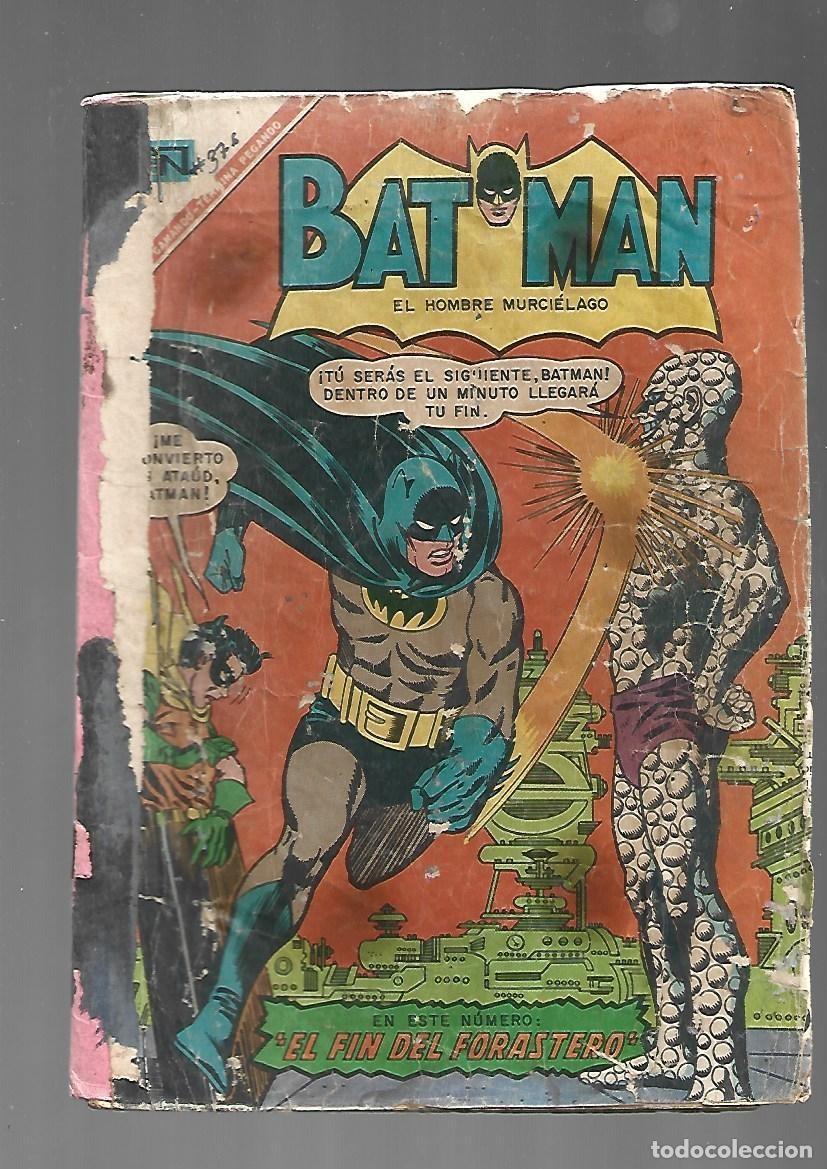 Tebeos: Batman, 376: el fin del forastero, 1966, Novaro, usado