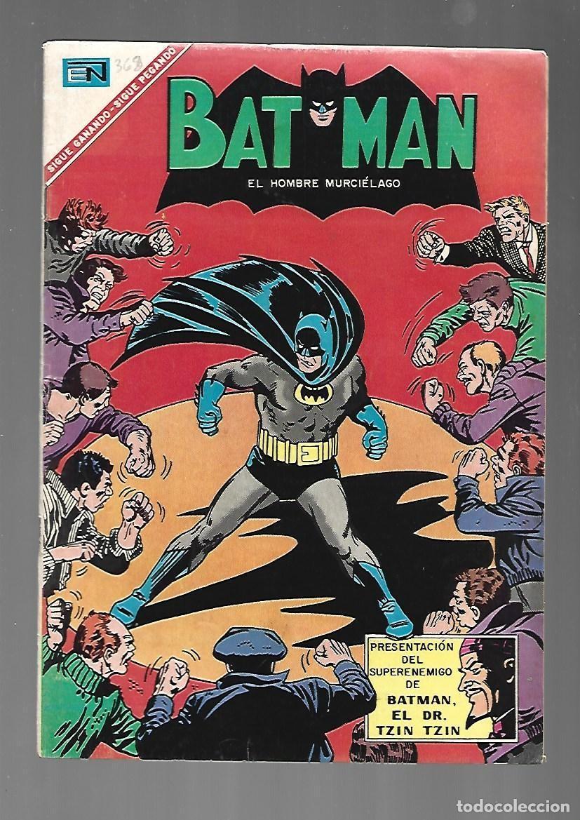 Tebeos: Batman, 368, 1967, Novaro, muy buen estado