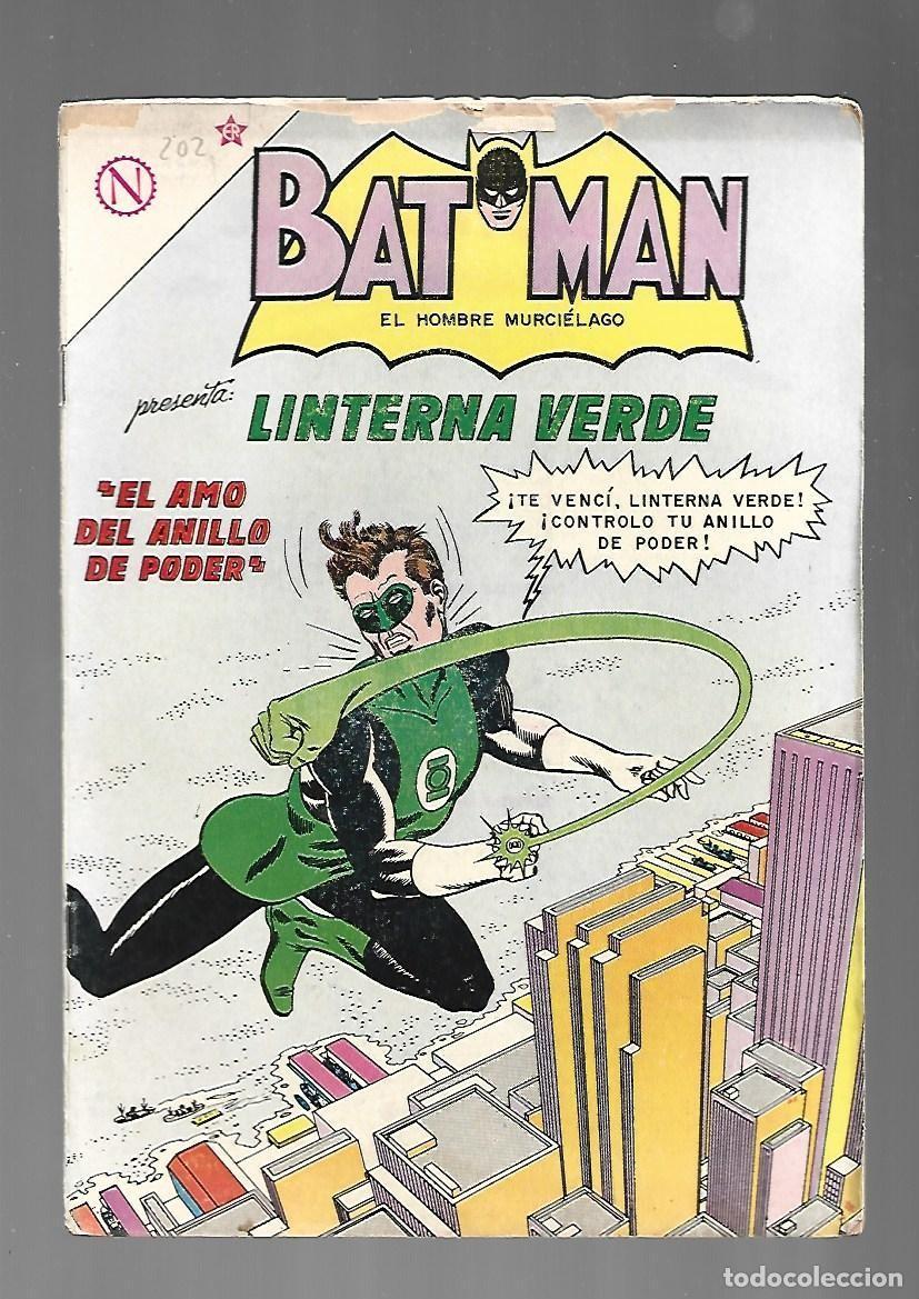 Tebeos: Batman, 202: Linterna Verde, 1964, Novaro.