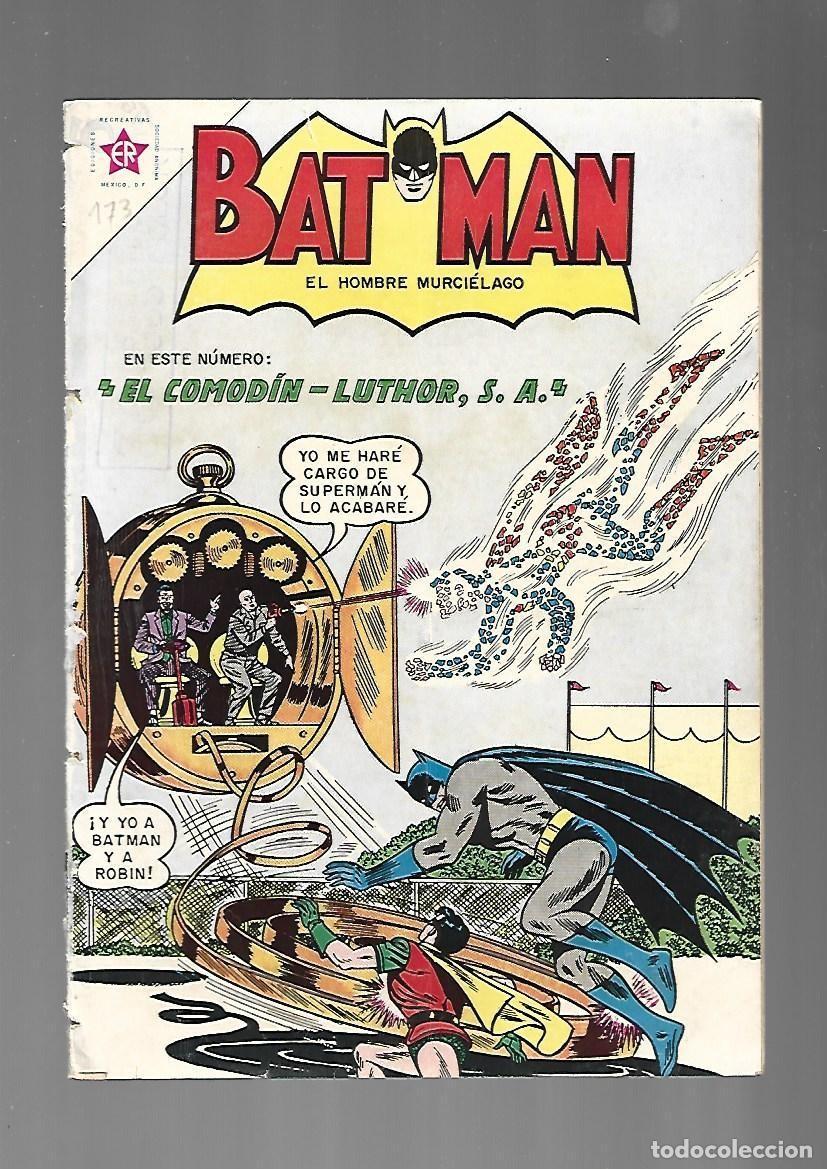 Tebeos: Batman, 173: el Comodin-Luthor, S.A., 1963, Ediciones Recreativas, encuadernaci&oacute;n