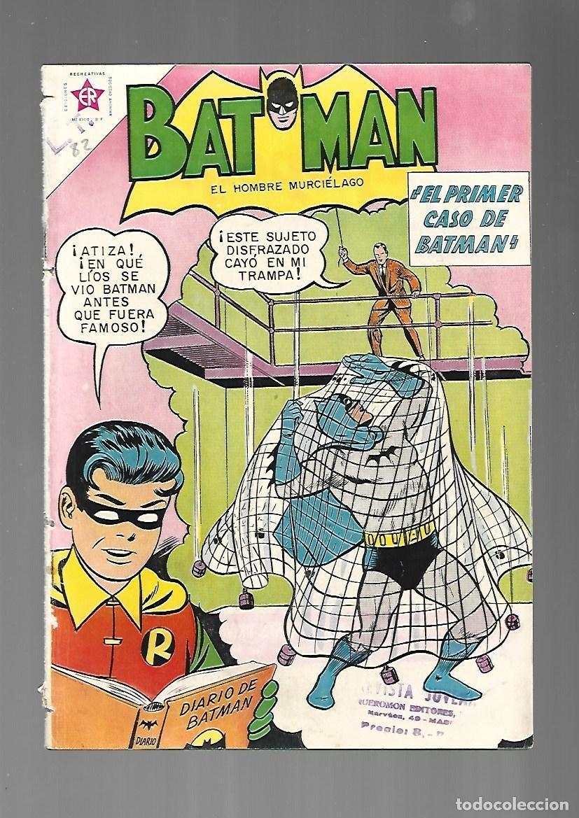 Tebeos: Batman, 82: el primer caso de Batman, 1960, Ediciones Recreativas, encuadernaci&oacute;n
