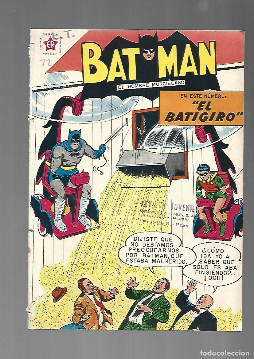 Tebeos: Batman, 72: el batigiro, 1960, Ediciones Recreativas, encuadernaci&oacute;n