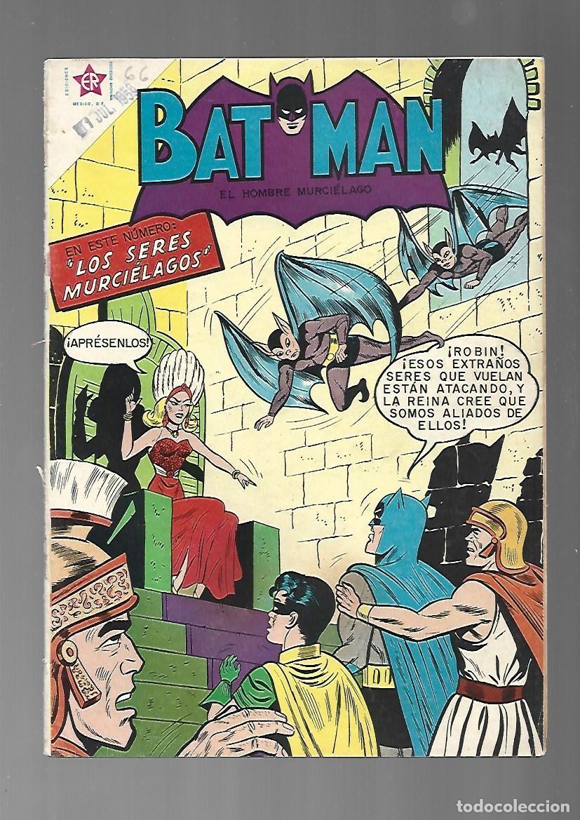 Tebeos: Batman, 66: los seres murcielagos, 1959, Ediciones Recreativas, encuadernaci&oacute;n