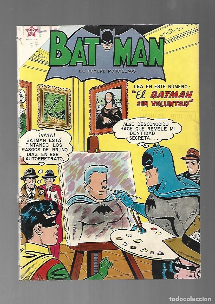 Tebeos: Batman, 57: el batman sin volumtad, 1958, Ediciones Recreativas, encuadernaci&oacute;n