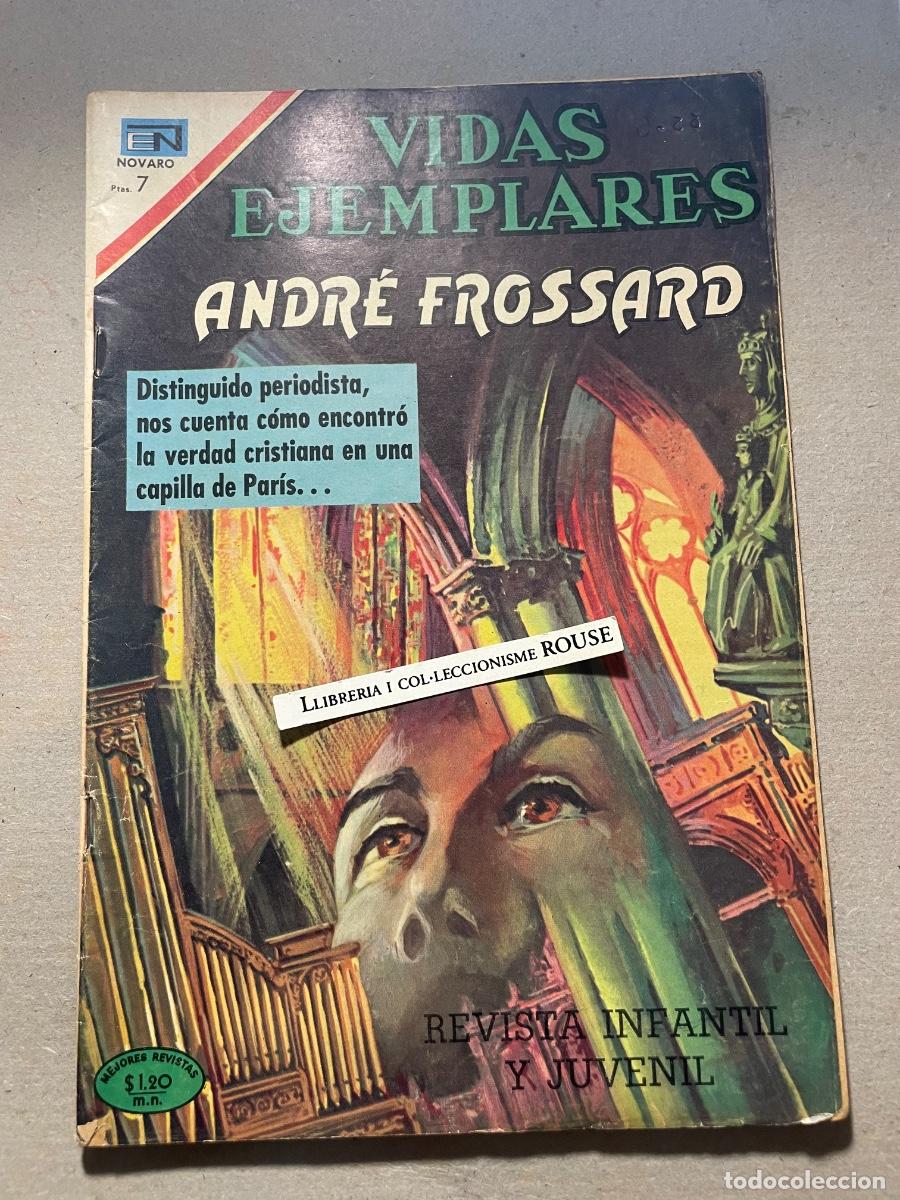 Tebeos: VIDAS EJEMPLARES - NOVARO - ANDR&Eacute; FROSSARD A&Ntilde;O XVII - N&ordm; 329 - 1970 - 32 PAG. - 25,5X17,5 CM.