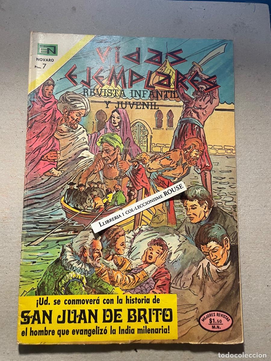Tebeos: VIDAS EJEMPLARES - NOVARO - SAN JUAN DE BRITO A&Ntilde;O XIX - N&ordm; 360 - 1972 - 32 PAG. - 25,5X17,5 CM.