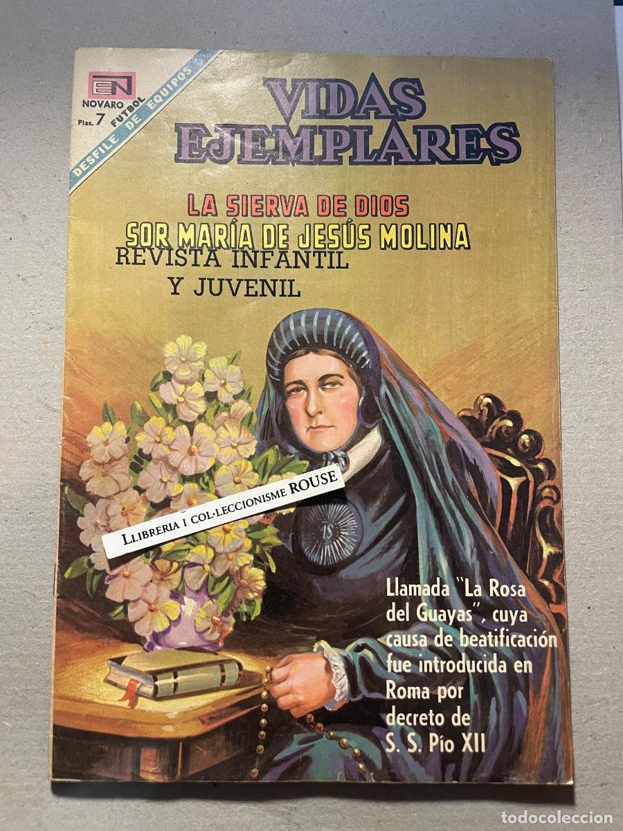 Tebeos: VIDAS EJEMPLARES - NOVARO - SOR MARIA DE JESUS MOLINA A&Ntilde;O XVI - N&ordm; 283- 1968- 32 PAG. 25,5X17,5 CM.