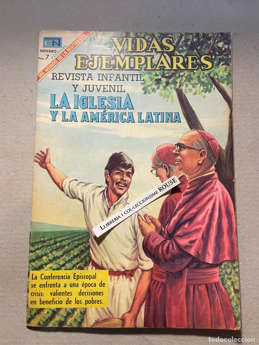 Tebeos: VIDAS EJEMPLARES - NOVARO - LA IGLESIA Y LA AMERICA LATINA A&Ntilde;O XVI N&ordm; 285- 1969- 32 PAG. 25,5X17,5