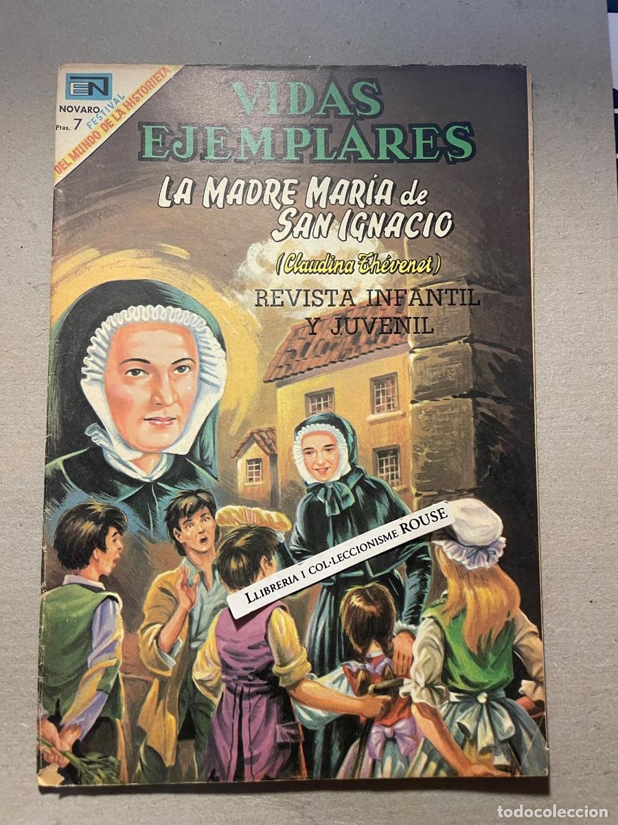 Comics: VIDAS EJEMPLARES - NOVARO - LA MADRE MARIA DE SAN IGNACIO (CLAUDINA TH&Eacute;VENET) A&Ntilde;O XVI - N&ordm; 295 -