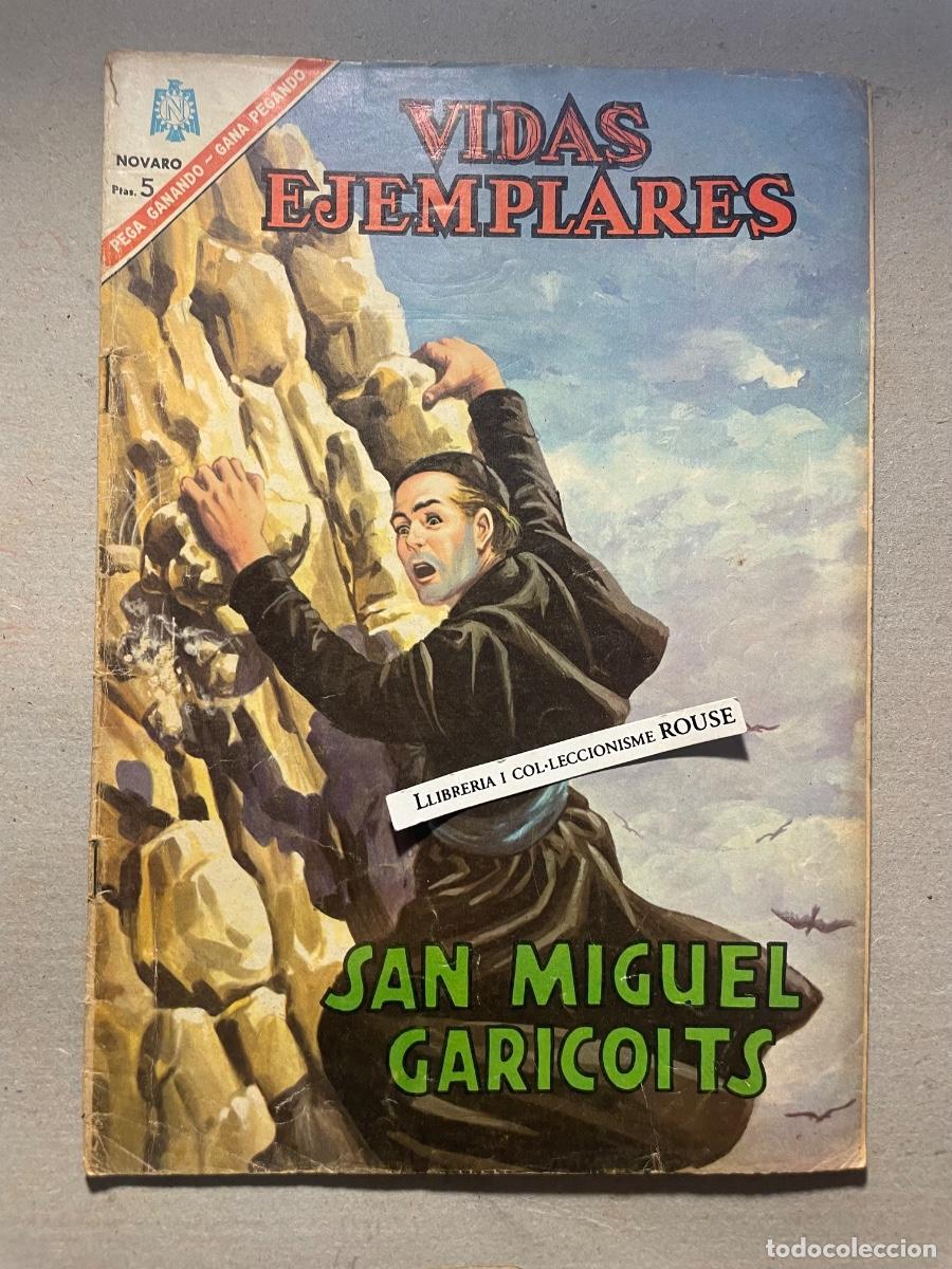 Tebeos: VIDAS EJEMPLARES - NOVARO - SAN MIGUEL GARICOITS