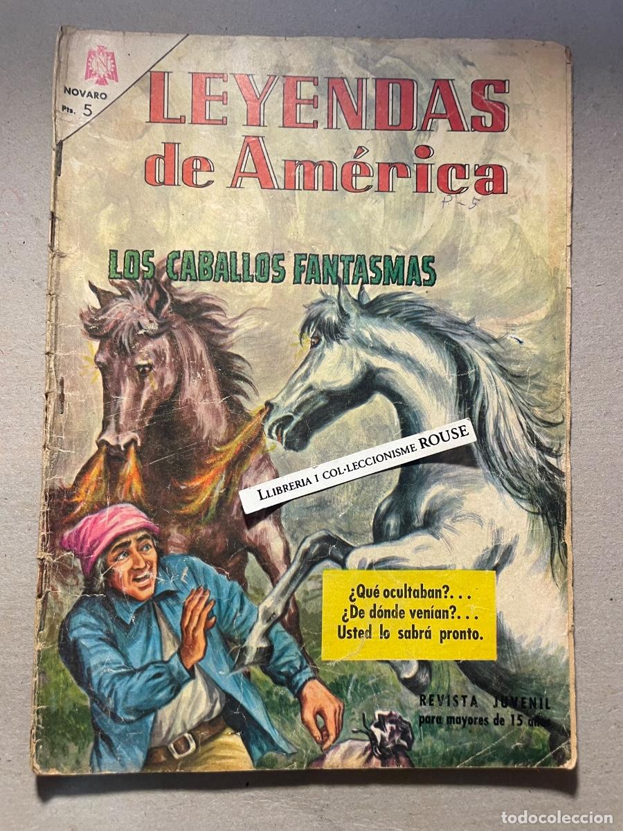 Tebeos: LEYENDAS DE AM&Eacute;RICA - NOVARO - LOS CABALLOS FANTASMAS