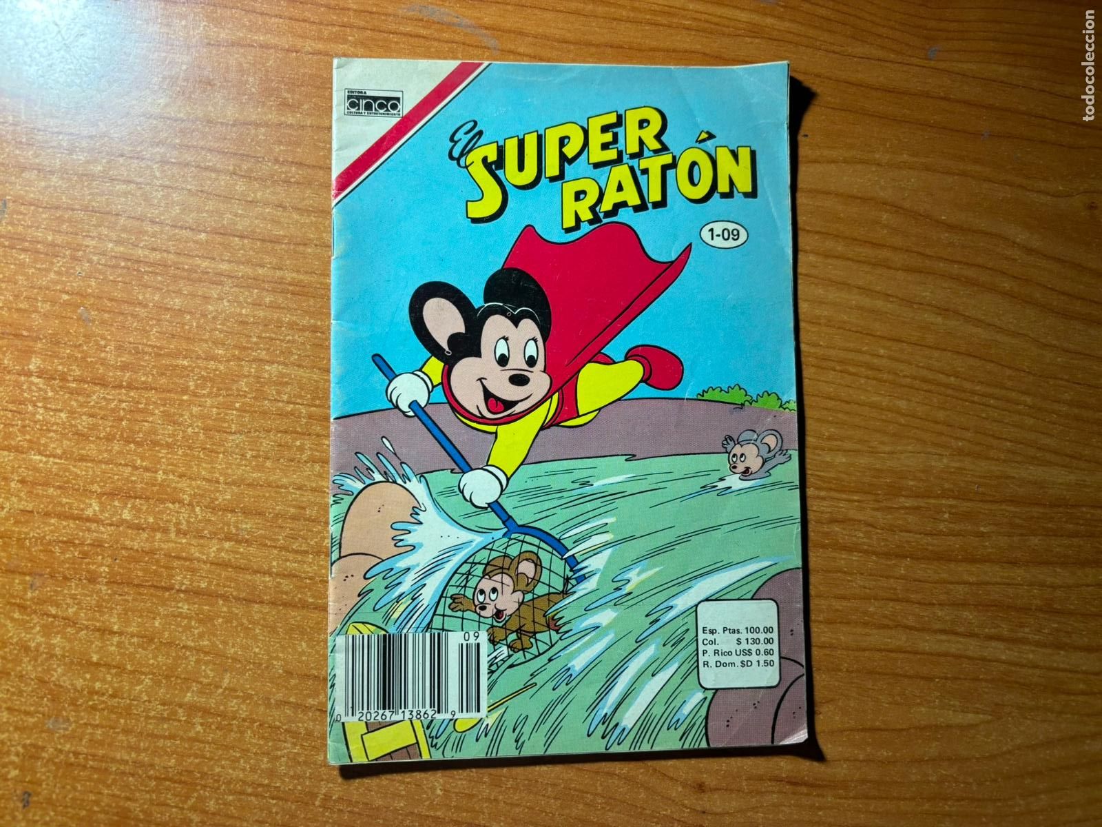 Tebeos: SUPER RATON N&ordm; 1 - 09 EDITORIAL CINCO