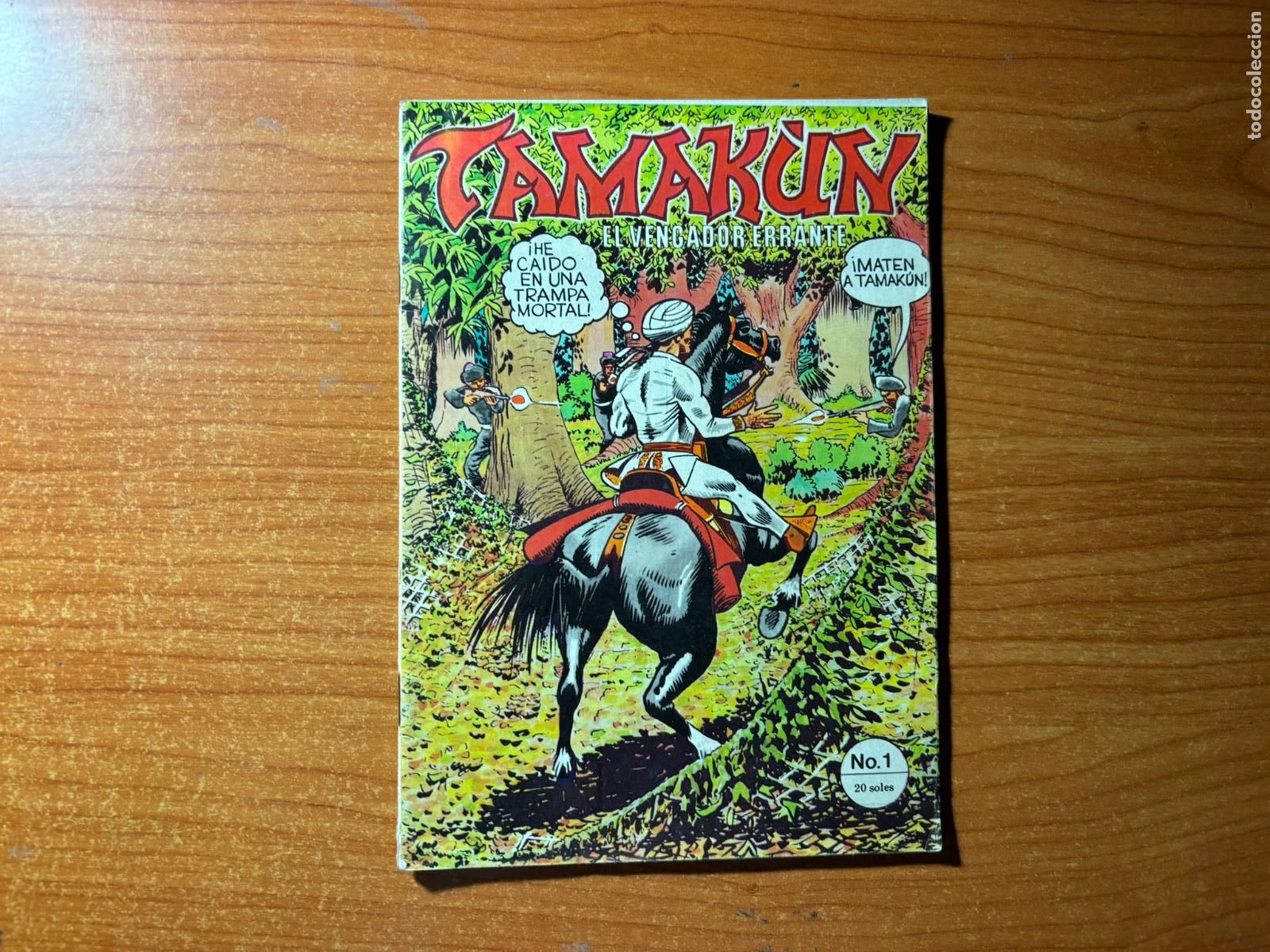 Tebeos: TAMAKUN EL VENGADOR ERRANTE N&ordm; 1