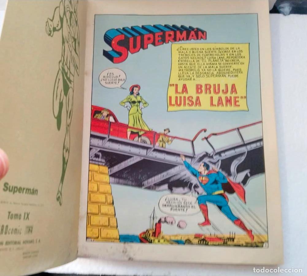 Tebeos: SUPERMAN LIBROCOMIC TOMO IX 9 - ED NOVARO - Foto 4