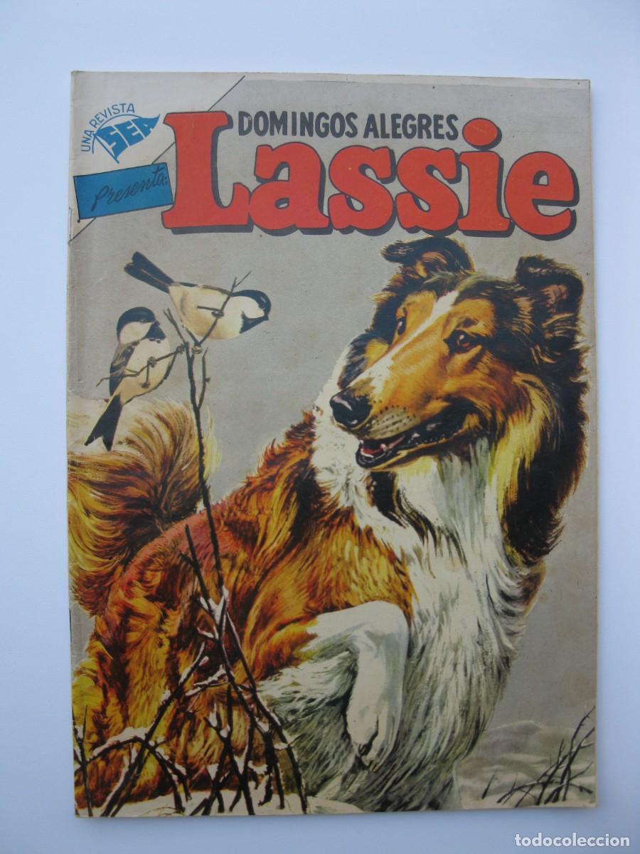 Tebeos: DOMINGOS ALEGRES - A&Ntilde;O II - N&ordm; 80 - LASSIE - ORIGINAL - SEA (M&Eacute;XICO) - A&Ntilde;O 1955.