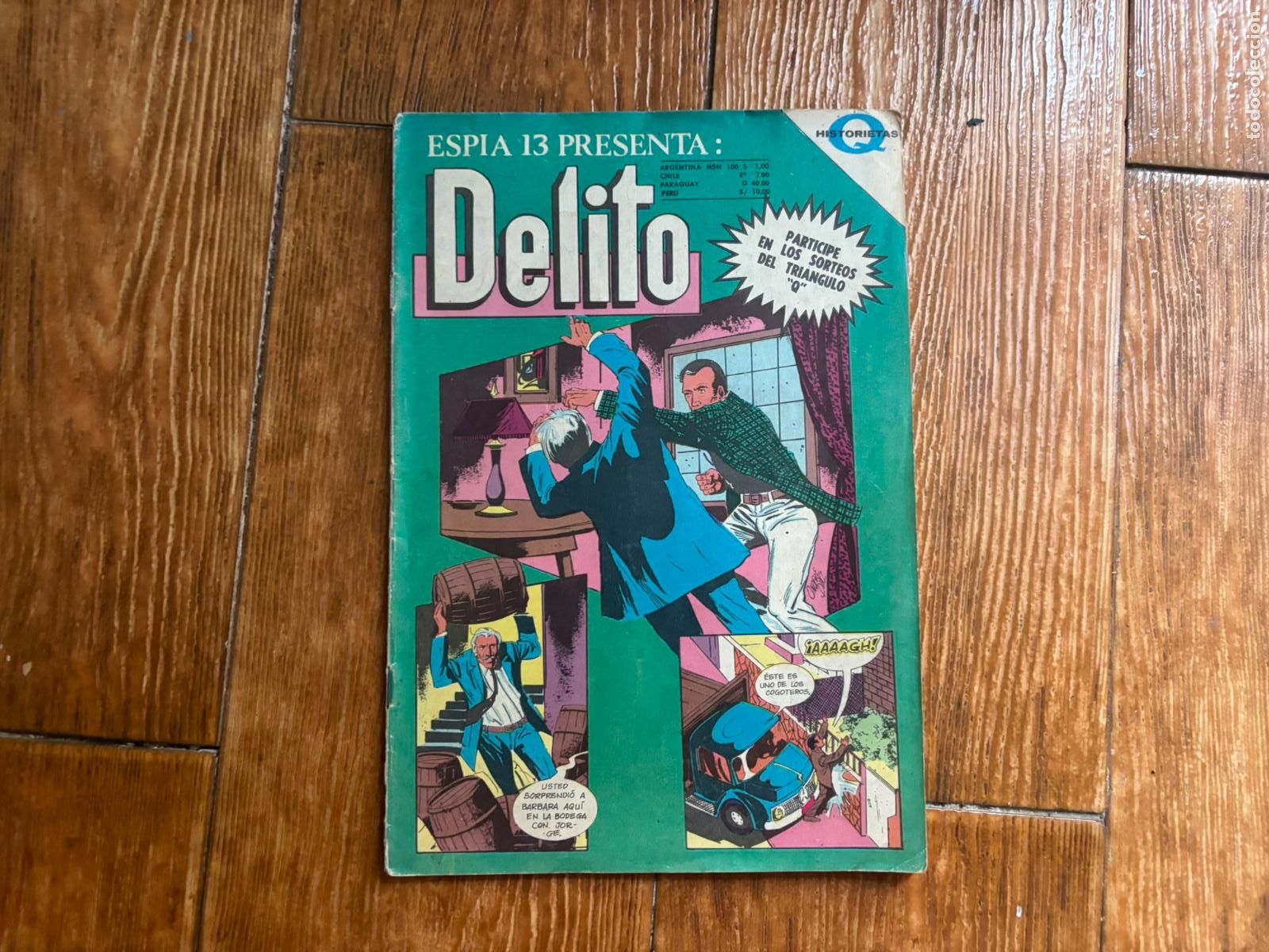 Tebeos: ESPIA 13 N&ordm; 120 DELITO CHILE