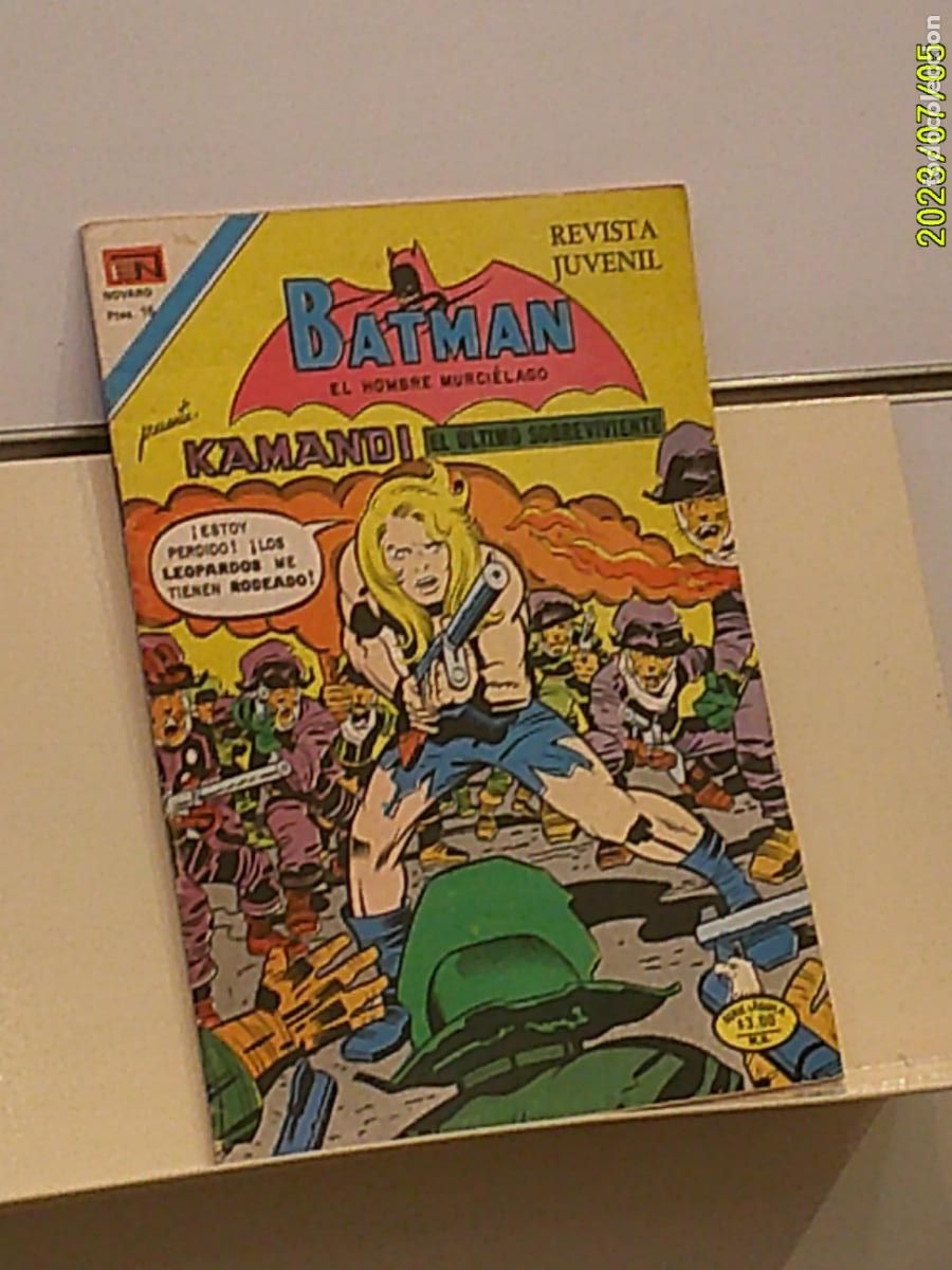 Tebeos: BATMAN EL HOMBRE MURCIELAGO PRESENTA KAMANDI SERIE AGUILA N&ordm; 2-864 - NOVARO 1977