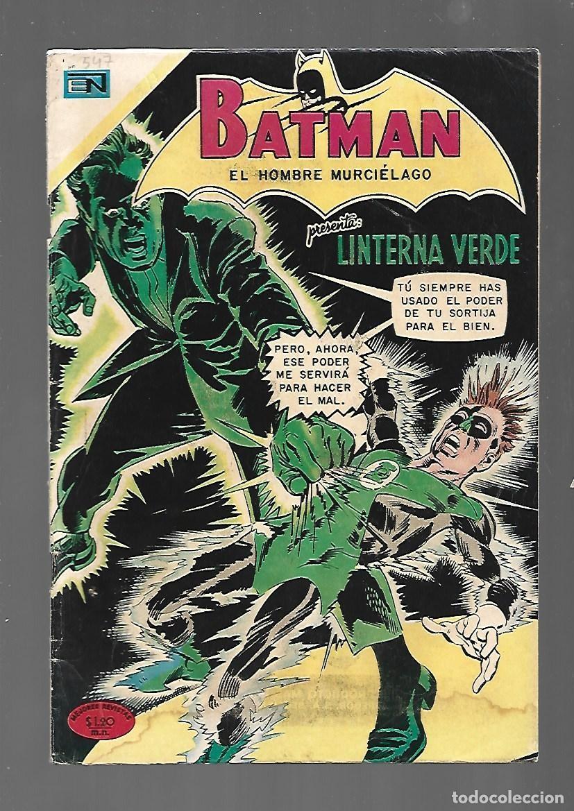 Tebeos: Batman 547: Linterna Verde, 1970, Novaro, buen estado