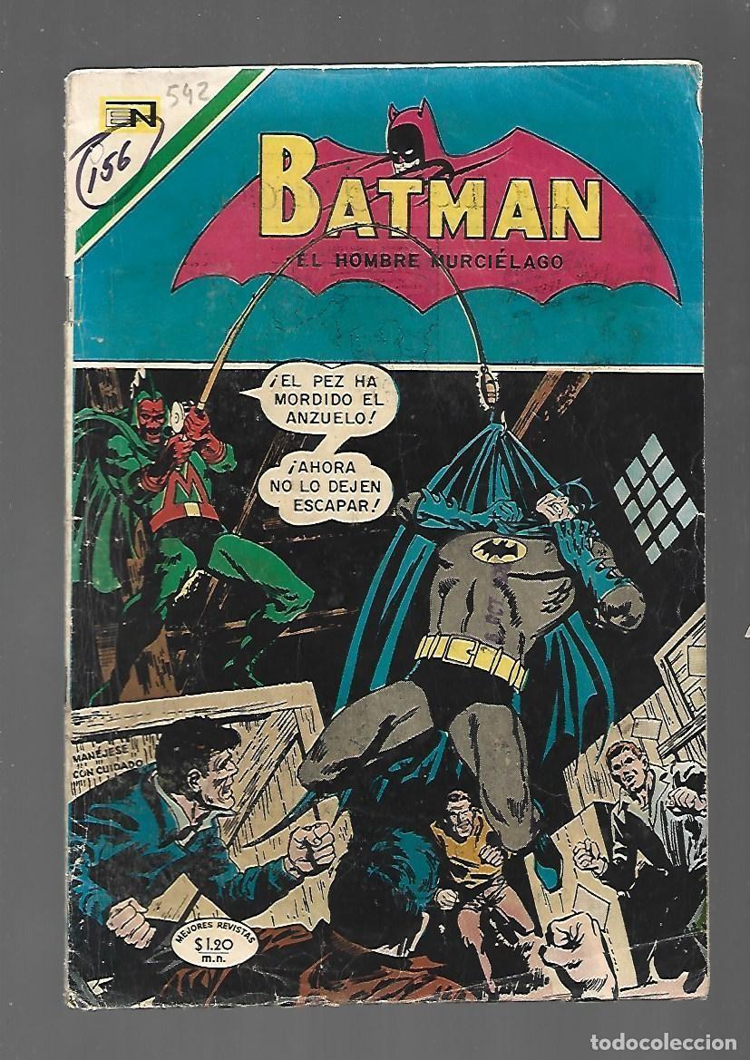 Tebeos: Batman, 542, 1970, Novaro, buen estado